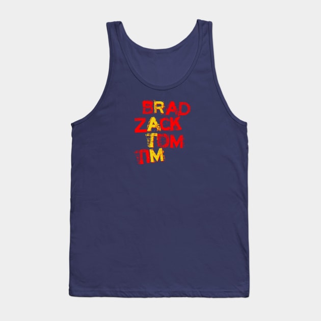 Zack Tom Brad & Tim Tank Top by PopSmarts